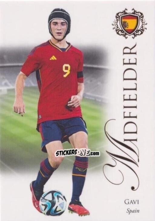 Sticker Gavi - World Football UNIQUE 2023-2024
 n. 40 - Futera