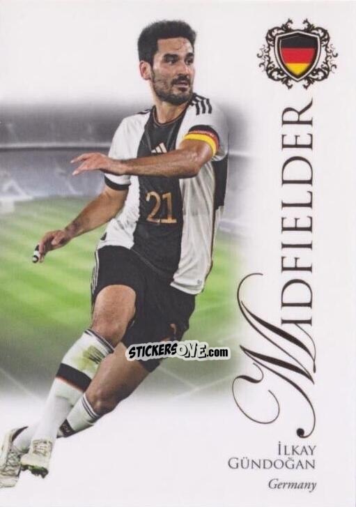 Figurina İlkay Gündoğan - World Football UNIQUE 2023-2024
 n. 43 - Futera