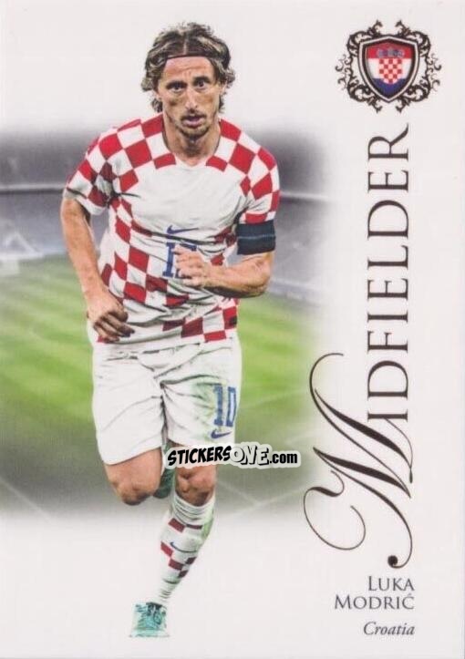 Cromo Luka Modrić - World Football UNIQUE 2023-2024
 n. 48 - Futera