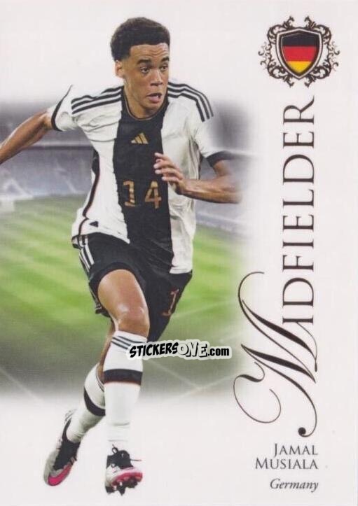 Cromo Jamal Musiala - World Football UNIQUE 2023-2024
 n. 49 - Futera