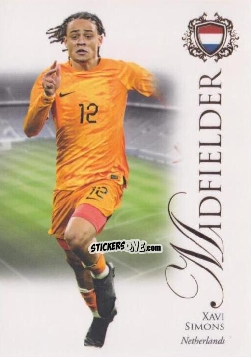 Figurina Xavi Simons - World Football UNIQUE 2023-2024
 n. 56 - Futera