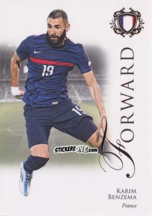 Figurina Karim Benzema - World Football UNIQUE 2023-2024
 n. 62 - Futera