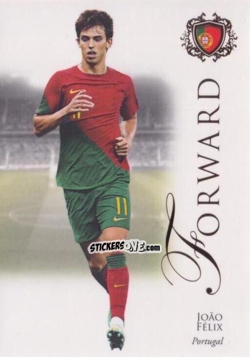 Sticker João Félix - World Football UNIQUE 2023-2024
 n. 65 - Futera