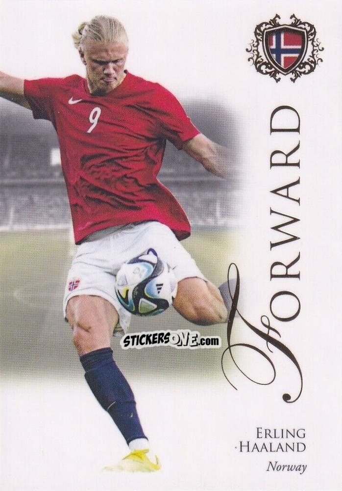 Cromo Erling Haaland - World Football UNIQUE 2023-2024
 n. 68 - Futera