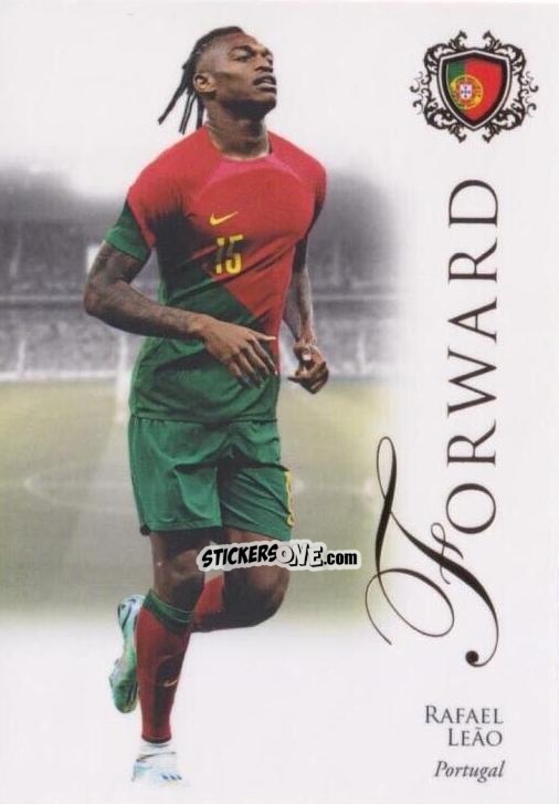 Cromo Rafael Leão - World Football UNIQUE 2023-2024
 n. 75 - Futera
