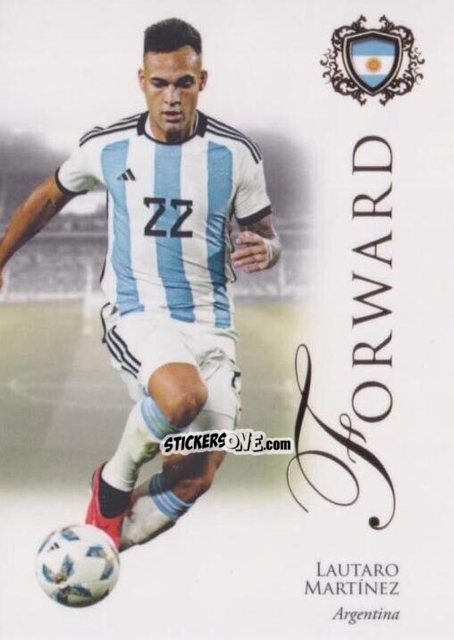 Figurina Lautaro Martínez - World Football UNIQUE 2023-2024
 n. 79 - Futera