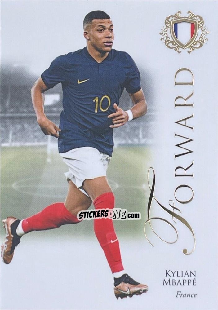 Sticker Kylian Mbappé - World Football UNIQUE 2023-2024
 n. 80 - Futera
