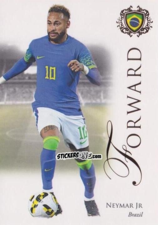Figurina Neymar Jr - World Football UNIQUE 2023-2024
 n. 81 - Futera