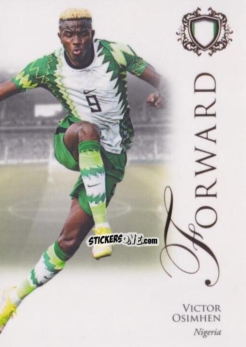 Figurina Victor Osimhen - World Football UNIQUE 2023-2024
 n. 84 - Futera