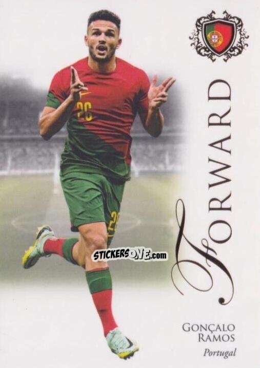 Figurina Goncalo Ramos - World Football UNIQUE 2023-2024
 n. 85 - Futera