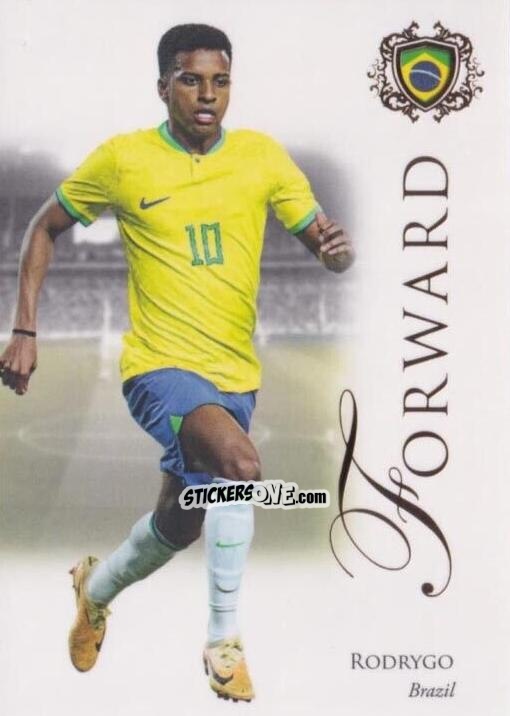 Figurina Rodrygo - World Football UNIQUE 2023-2024
 n. 87 - Futera