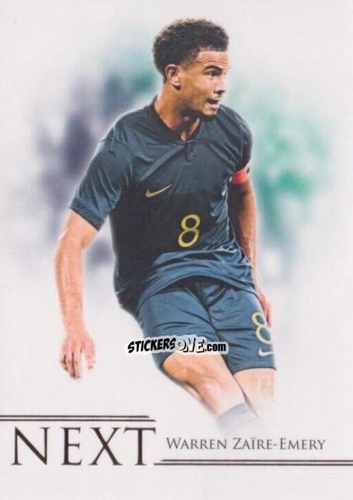Sticker Warren Zaire-Emery  - World Football UNIQUE 2023-2024
 n. 92 - Futera