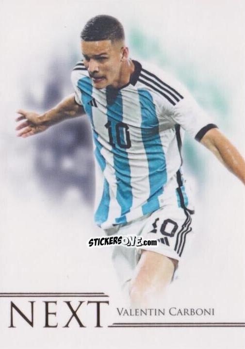 Cromo Valentin Carboni  - World Football UNIQUE 2023-2024
 n. 93 - Futera