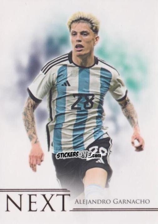 Figurina Alejandro Garnacho  - World Football UNIQUE 2023-2024
 n. 97 - Futera