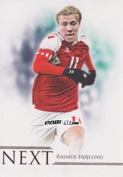 Figurina Rasmus Højlund  - World Football UNIQUE 2023-2024
 n. 99 - Futera