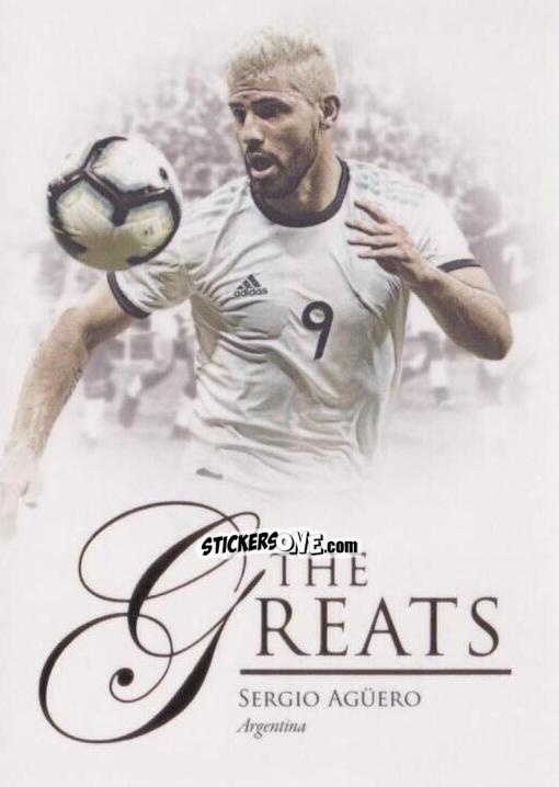 Figurina Sergio Agüero - World Football UNIQUE 2023-2024
 n. 101 - Futera
