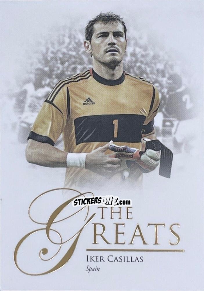 Figurina Iker Casillas - World Football UNIQUE 2023-2024
 n. 105 - Futera