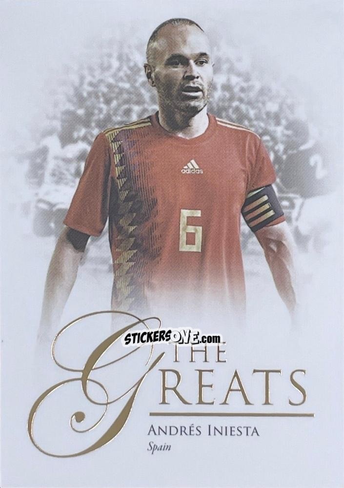 Cromo Andrés Iniesta - World Football UNIQUE 2023-2024
 n. 112 - Futera