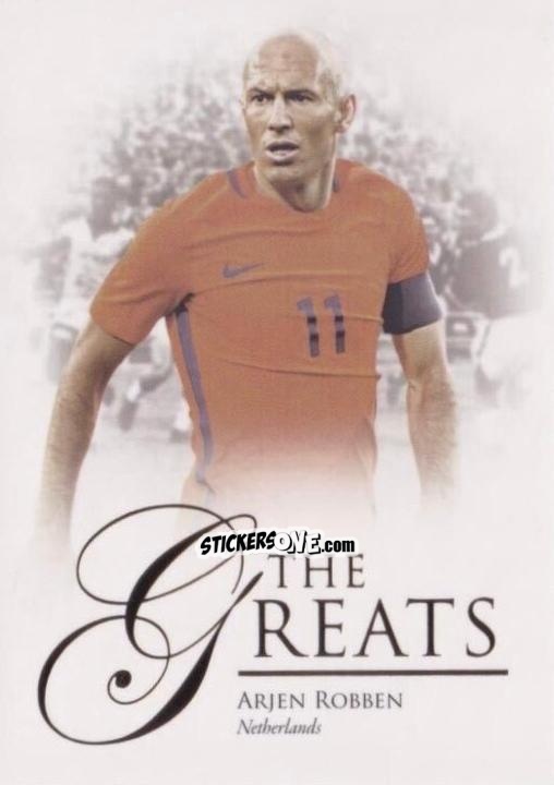 Figurina Arjen Robben - World Football UNIQUE 2023-2024
 n. 116 - Futera