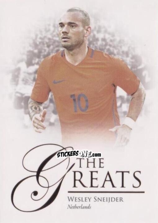 Figurina Wesley Sneijder - World Football UNIQUE 2023-2024
 n. 119 - Futera