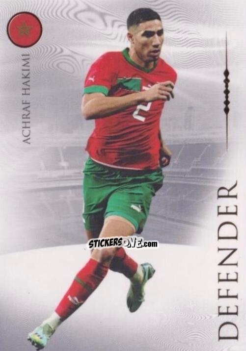 Figurina Achraf Hakimi - UNIQUE Nostalgia 2024
 n. 15 - Futera