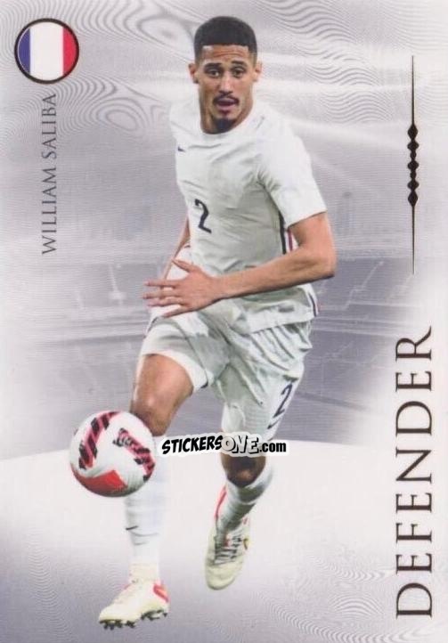 Sticker William Saliba - UNIQUE Nostalgia 2024
 n. 24 - Futera