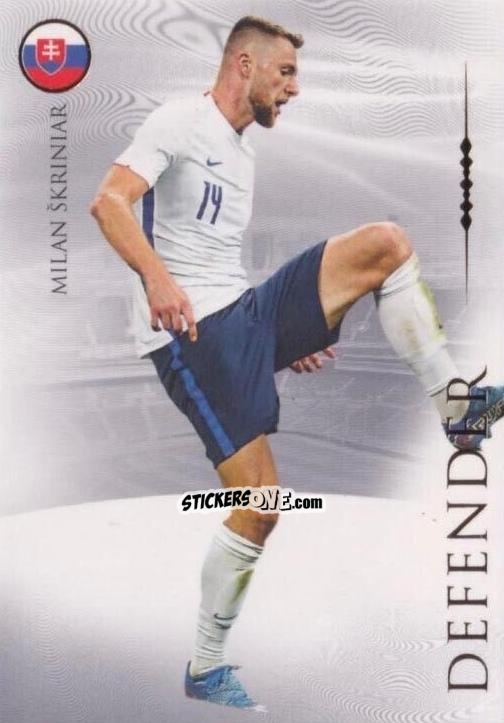 Figurina Milan Škriniar - UNIQUE Nostalgia 2024
 n. 26 - Futera