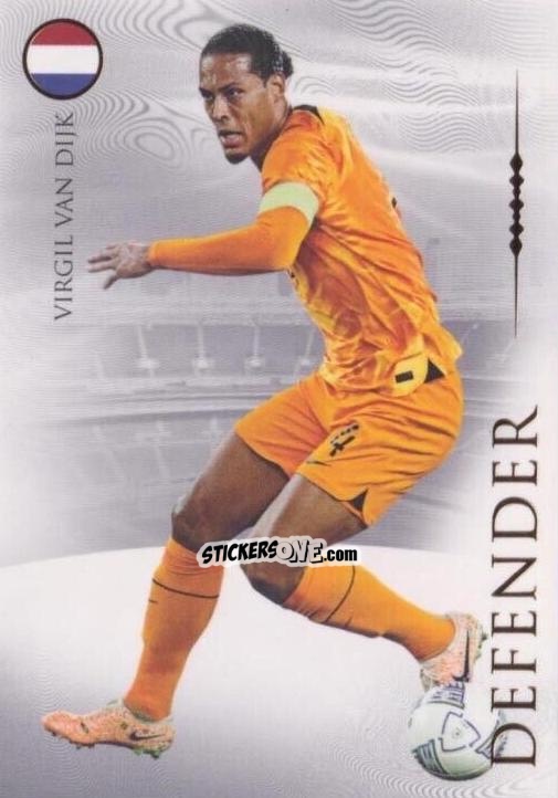 Figurina Virgil van Dijk - UNIQUE Nostalgia 2024
 n. 30 - Futera