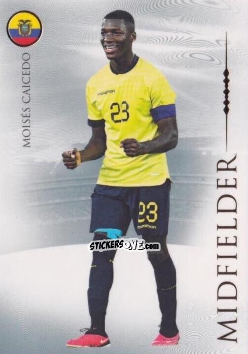 Cromo Moisés Caicedo - UNIQUE Nostalgia 2024
 n. 33 - Futera