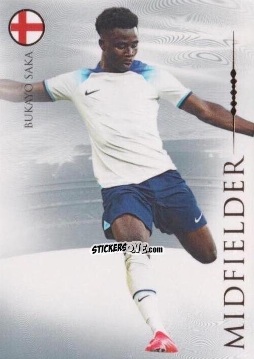 Figurina Bukayo Saka - UNIQUE Nostalgia 2024
 n. 54 - Futera