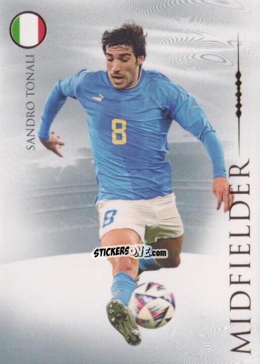 Sticker Sandro Tonali - UNIQUE Nostalgia 2024
 n. 58 - Futera