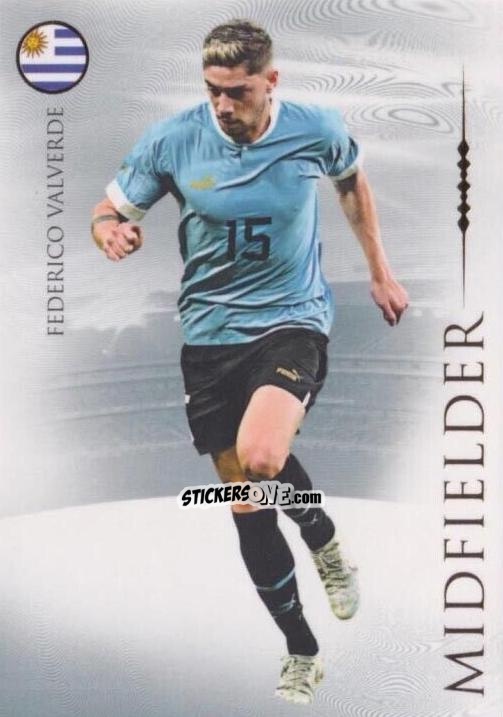 Sticker Federico Valverde - UNIQUE Nostalgia 2024
 n. 60 - Futera