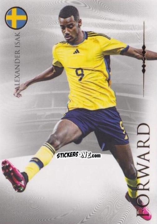Sticker Alexander Isak - UNIQUE Nostalgia 2024
 n. 71 - Futera