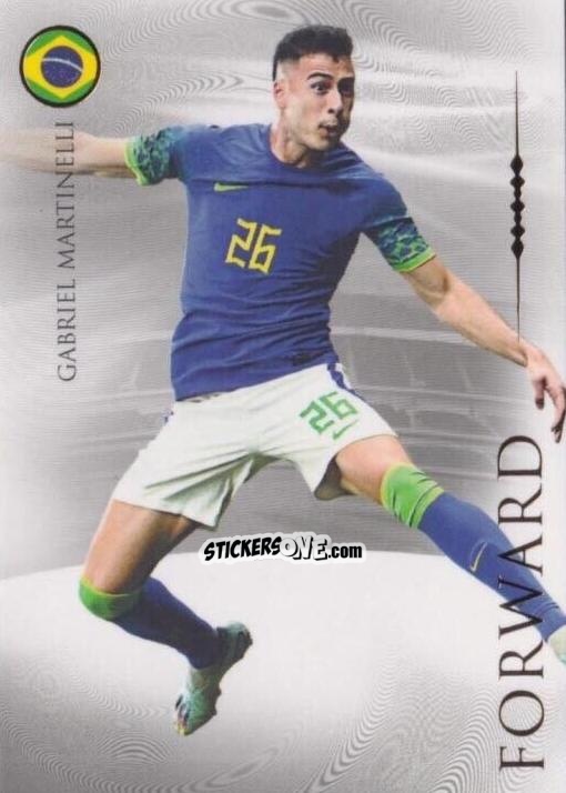Sticker Gabriel Martinelli - UNIQUE Nostalgia 2024
 n. 78 - Futera
