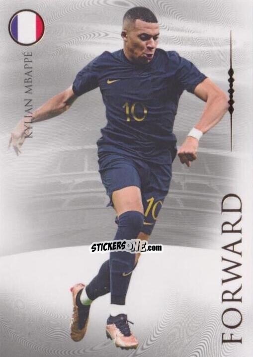Sticker Kylian Mbappé - UNIQUE Nostalgia 2024
 n. 80 - Futera