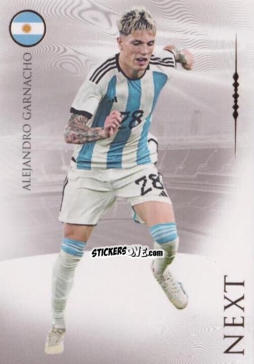 Figurina Alejandro Garnacho - UNIQUE Nostalgia 2024
 n. 97 - Futera