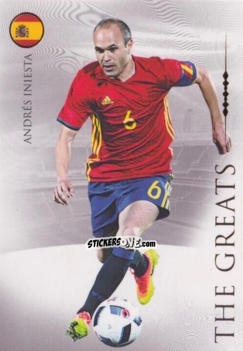 Cromo Andrés Iniesta - UNIQUE Nostalgia 2024
 n. 112 - Futera