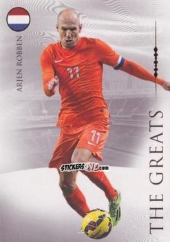 Figurina Arjen Robben - UNIQUE Nostalgia 2024
 n. 116 - Futera