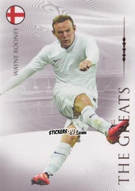Figurina Wayne Rooney - UNIQUE Nostalgia 2024
 n. 118 - Futera