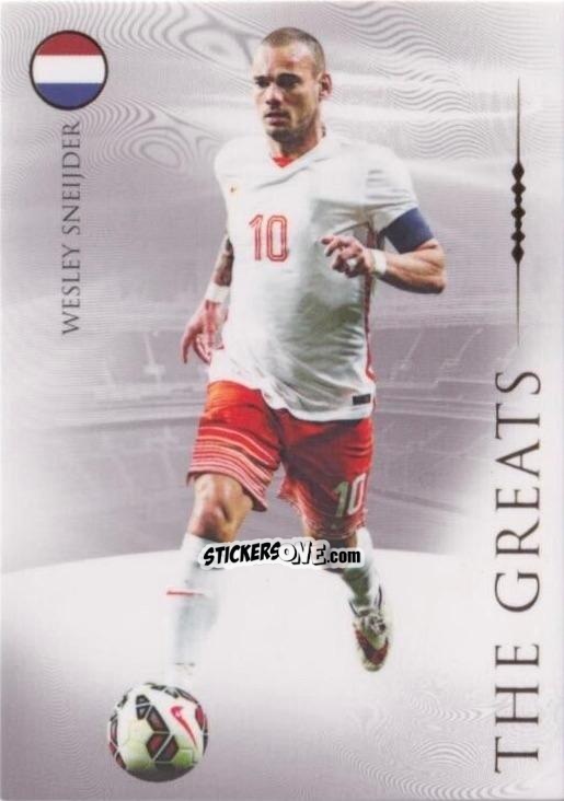 Figurina Wesley Sneijder - UNIQUE Nostalgia 2024
 n. 119 - Futera