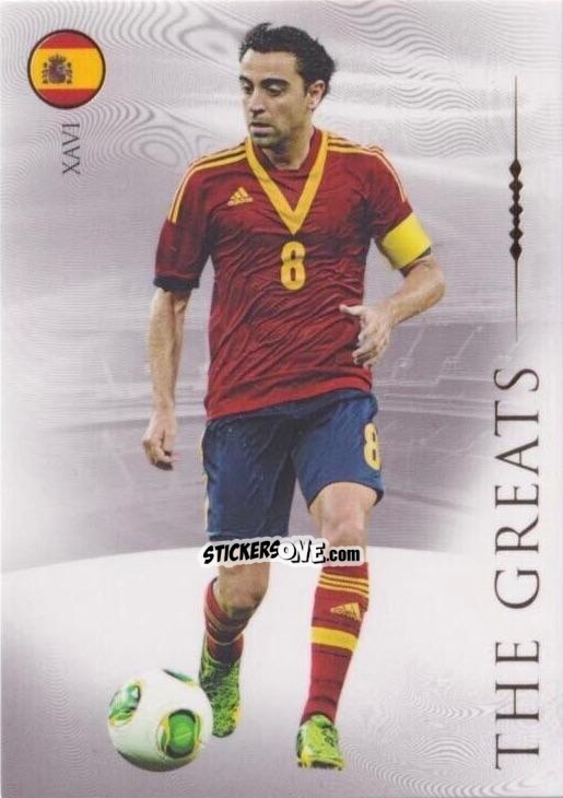 Sticker Xavi - UNIQUE Nostalgia 2024
 n. 120 - Futera