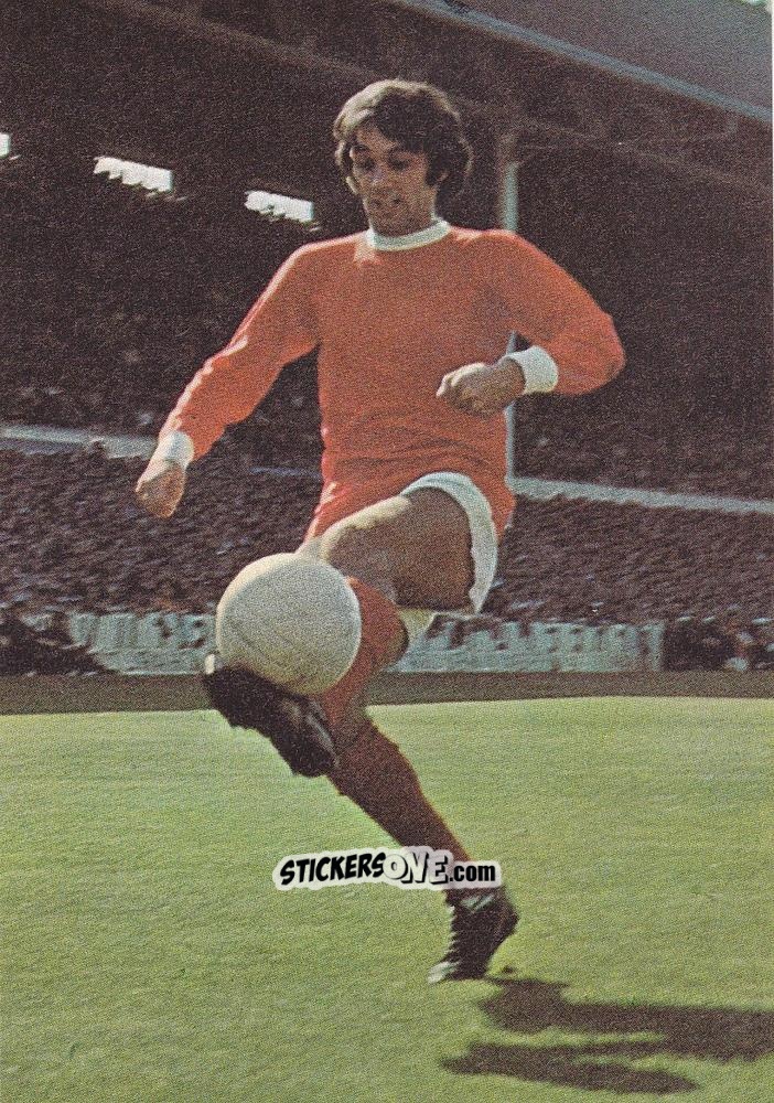 Figurina George Best - Grosse Stars Des Runden Leders 1970 n. 18 - Poly Verlag