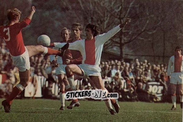 Figurina Johan Cruyff - Grosse Stars Des Runden Leders 1970 n. 31 - Poly Verlag
