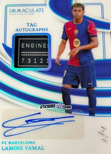 Figurina Lamine Yamal - Immaculate Soccer 2024-2025
 n. TA-LY - Panini