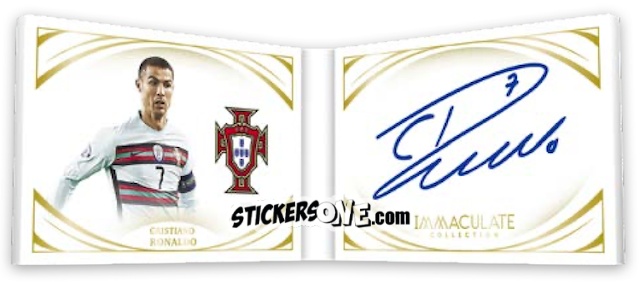 Figurina Cristiano Ronaldo - Immaculate Soccer 2021
 n. AB-CR7 - Panini