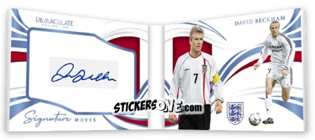 Sticker David Beckham - Immaculate Soccer 2021
 n. SM-DBE - Panini