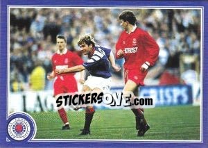 Sticker Ally Mc Coist during the Skol Cup Final in 1992 - Rangers Fc 1999-2000 n. 127 - Panini