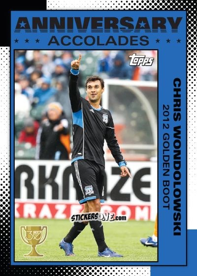 Figurina Chris Wondolowski - MLS 30th Anniversary 2025
 n. AA-7 - Topps