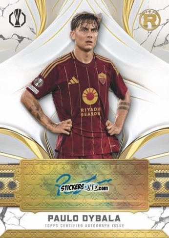 Cromo Paulo Dybala - Reverence UEFA Club Competitions 2024-2025
 n. RA-PY - Topps