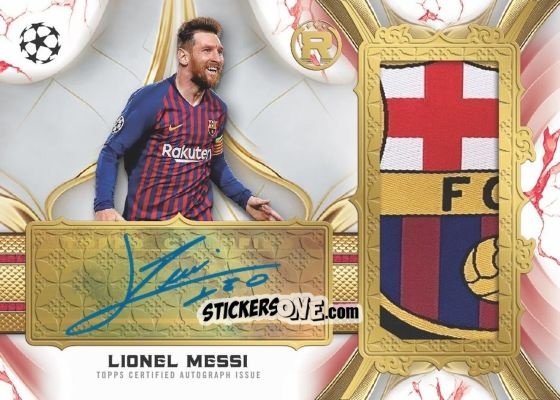 Cromo Lionel Messi - Reverence UEFA Club Competitions 2024-2025
 n. RAP-LM - Topps